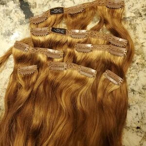 Hair Extensions - Golden Brown